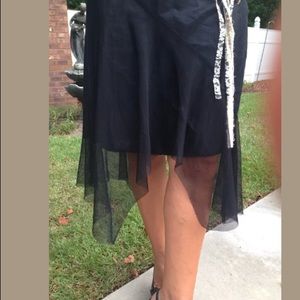 ANTHROPOLOGIE SKIRT BY HAZEL LEOPARD ANIMAL